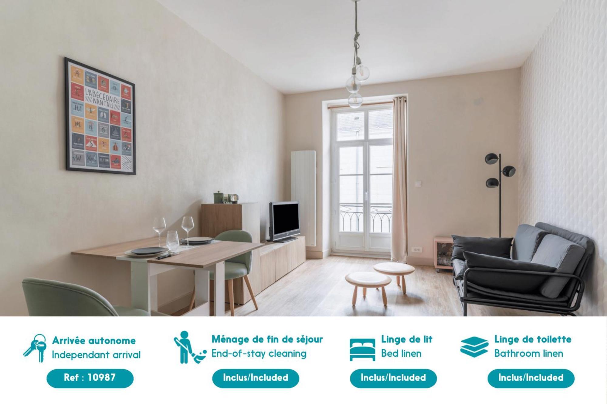 Appartement Confortable Au Coeur De 낭트 외부 사진